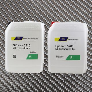 Epoxid Carbonlaminierharz SKresin 3210 mit Epohard 3200 Härter 7,75 kg (5 kg Harz + 2,75 kg Härter)