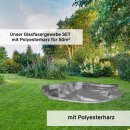 GFK Teichset Polyester bis 50 m&sup2; inkl. Deckschichtharz