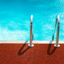 Strandpool- Beach Pool Set - Beach feeling bis 50 m&sup2; - terracotta