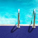 Strandpool - Beach Pool Set - Beach feeling bis 100 m&sup2;  marineblau