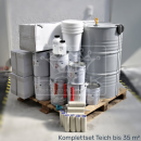 GFK Komplettset Teich bis 35 m&sup2; mit Acrylharz