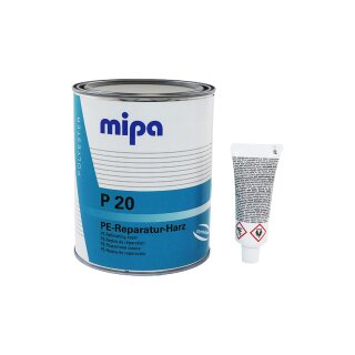 Mipa P20 styrolreduziert 1 kg - PE-Reparaturharz inkl. Härter