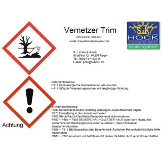 Vernetzer TRIM für Acryl- und Polyesterharz 1 Liter