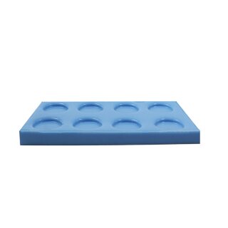 12 Bar Round Silicone Mold