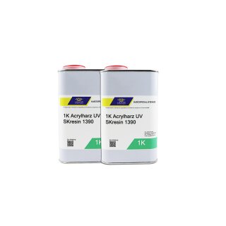 Acrylharz SKresin 1390 UV-Härtendes Casting Resin Gießharz 2 x 1 kg